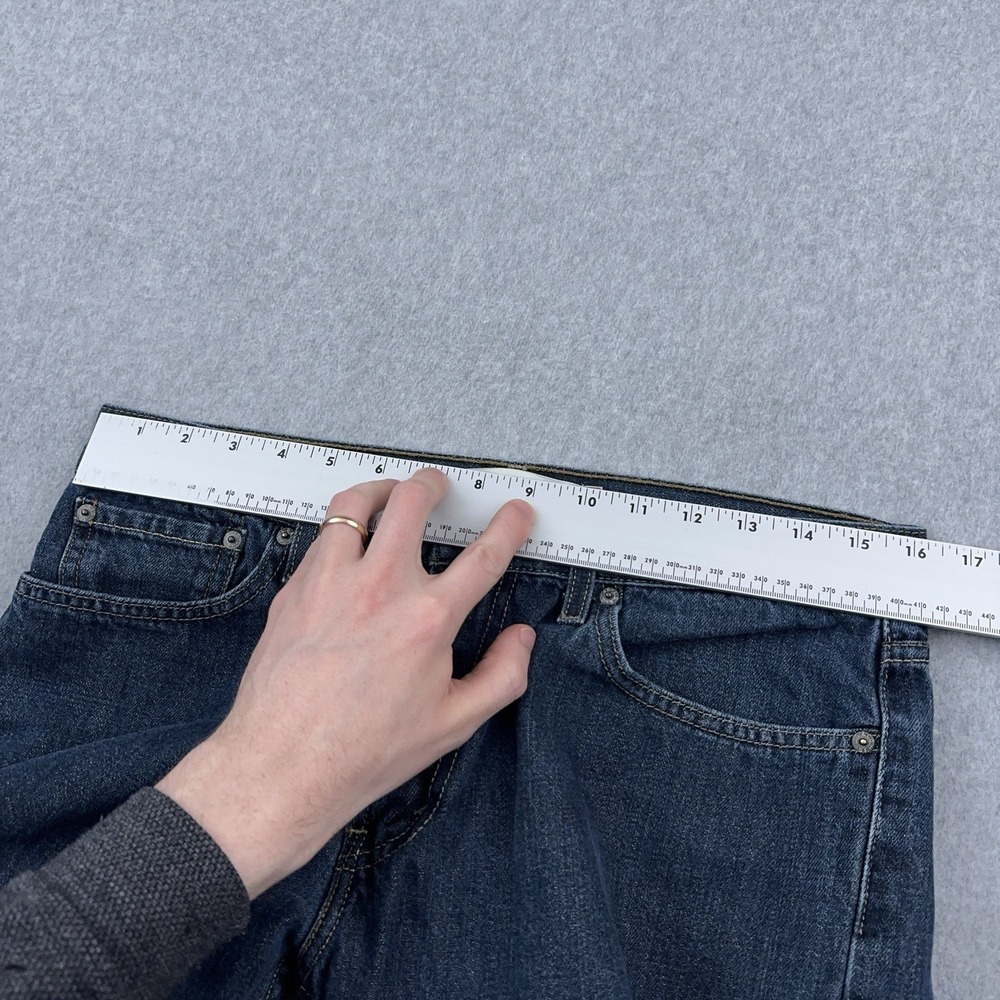 Levi's 514 Jeans Mens 33x30 FITS 32x29 Slim Straight Medium Wash 100% Cotton - Picture 6 of 11